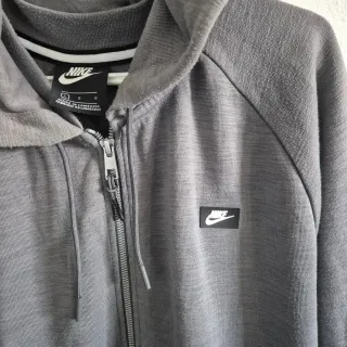 Sudadera Nike Optic Full Zip Gris