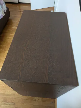 Cassettiera Ikea MALM marrone