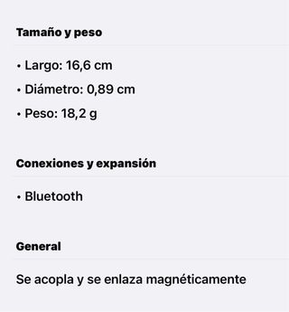 Apple Pencil 2da Gen con caja