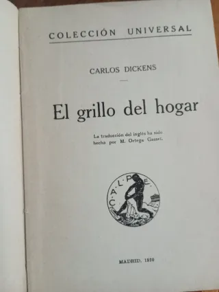 3 Libri Antichi Collezione Universale 1920