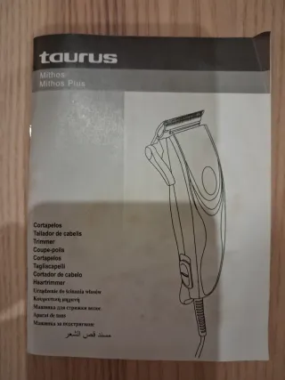 Cortapelos Taurus Mithos PLUS Maquina corta pelo