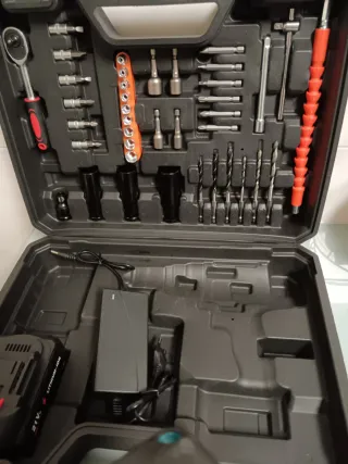 Llave de Impacto Taladro Atornillador Accesorios