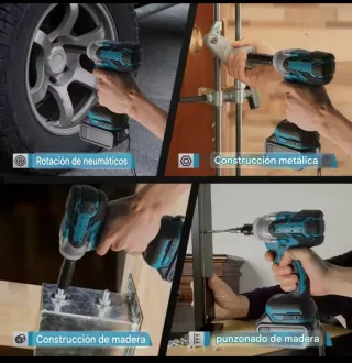 Llave de Impacto Taladro Atornillador Accesorios