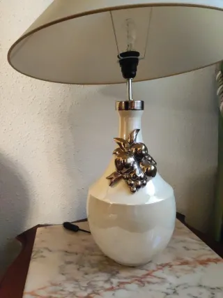 Lámpara de salón cerámica y metal