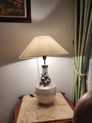 Lámpara de salón cerámica y metal