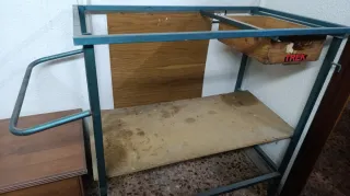 Mesa de cortador de zapatos