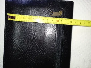 Cartera  piel negra