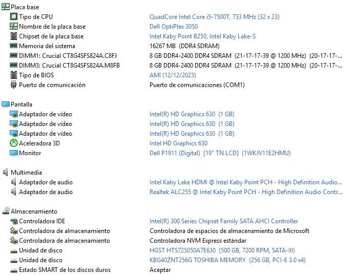Dell Optiplex 3050 Micro Intel Core I5-7500T 2.70 afbeelding 6