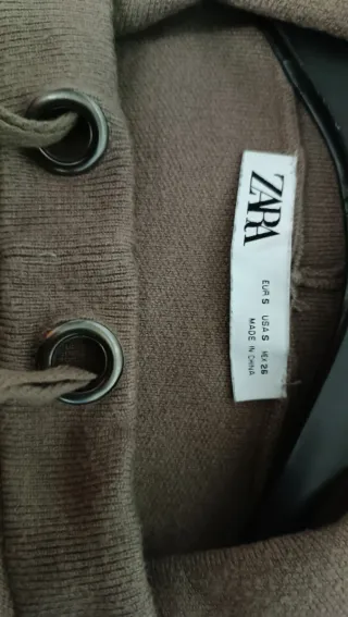 Sudadera Zara Manga Ancha