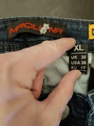 Pantalón vaquero motorista