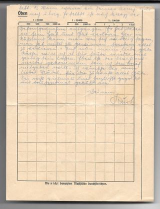 Carta original WWII - Feldpost