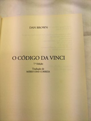 O Código Da Vinci - Dan Brown