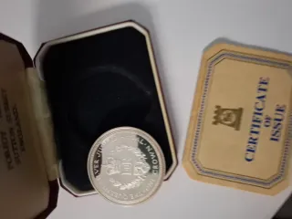 Moneda Plata Isabel II