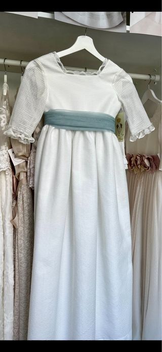Vestido comunión niña Ave Maria. Talla 10