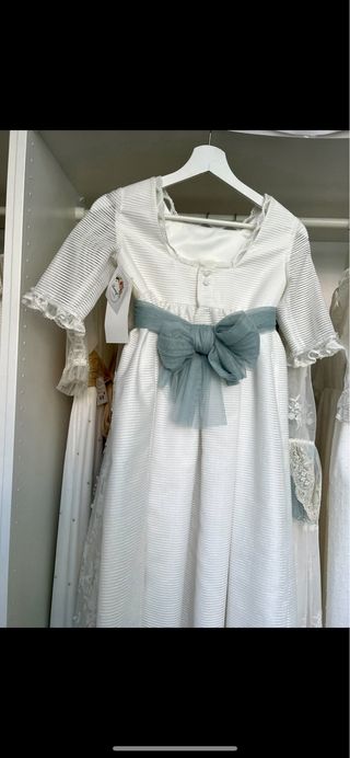 Vestido comunión niña Ave Maria. Talla 10