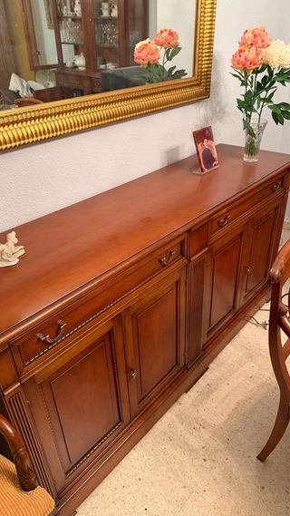 Muebles de salón madera maciza alta calidad