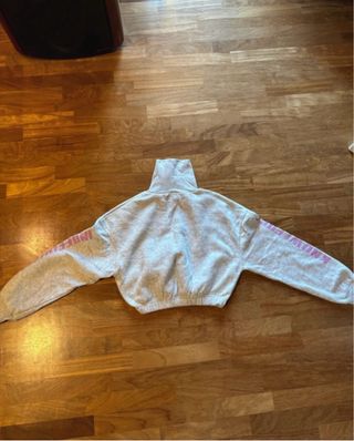 Felpa Tally Weijl grigia con collo alto