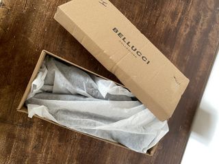 Ballerine bordeaux con cinturino Tg 40