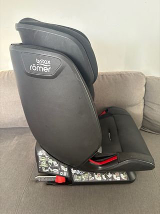 Silla coche Britax Römer negra