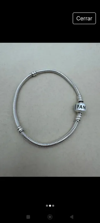 Pulsera Pandora Serpiente 20 cms