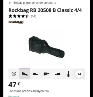 Funda Rock Bag para guitarra eléctrica