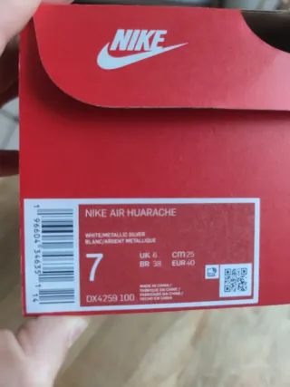 Zapatillas Nike Air Huarache Talla 40