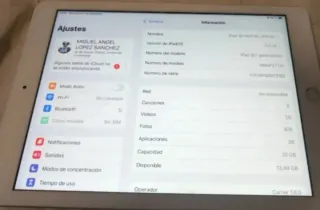 Apple iPad 6ta Generación 32 GIGAS CON RANURA SIM