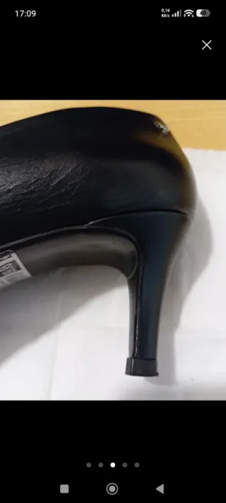 Zapatos de salón negros Martinelli