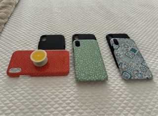 Lote 3 Fundas Burga iPhone XR