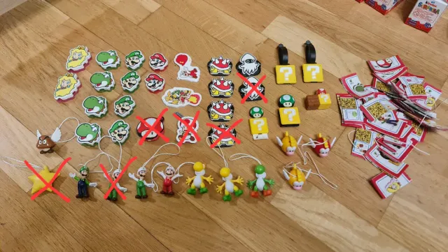 Colección Kinder Sorpresa Mario Bros