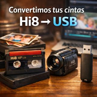 Digitalización Cintas Hi8 a USB