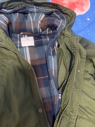 Parka niño Scalpers verde