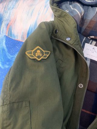 Parka niño Scalpers verde