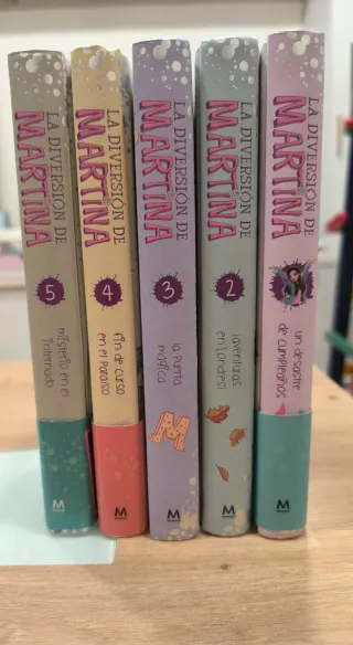 Colección La diversión de Martina (5 libros)