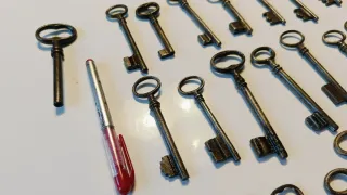 Lote 40 llaves antiguas