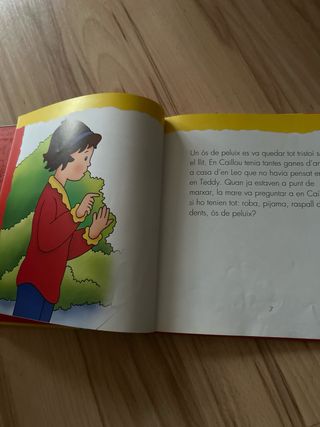 Caillou dorm a casa d'un amic