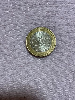 Moneda de 1 Euro Portugal 2015