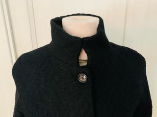 Chaqueta Zara Lana Manga Volante Talla M