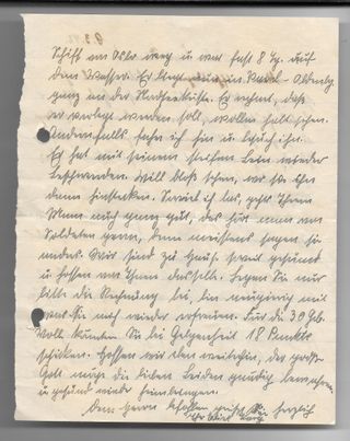 Carta original WWII - Feldpost
