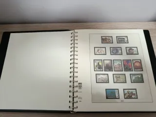 Álbum de Sellos de España LINDNER Marrón 2001/2004