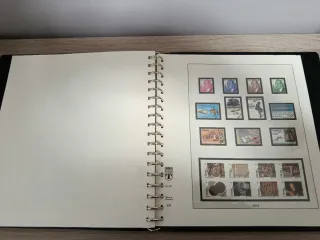 Álbum de Sellos de España LINDNER Marrón 2001/2004