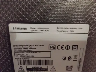 Televisor Samsung 50 Negro modelo UE50J6240AK