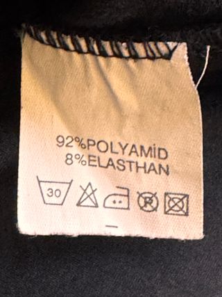 Top Zino & Judy Negro Naranja Talla M