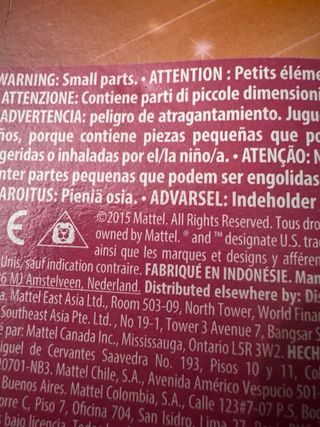 Barbie Halloween 2015 Mattel