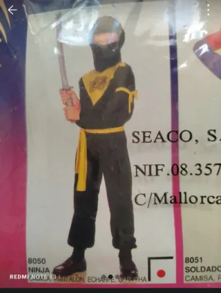 Lote Disfraces 4/5 años