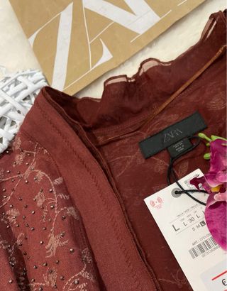 ZW Collection Kimono bordado T. L * SOLO ENVIOS *