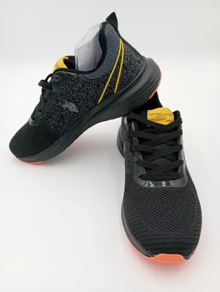 Scarpe U.S. Polo Assn. nere e arancioni n. 42