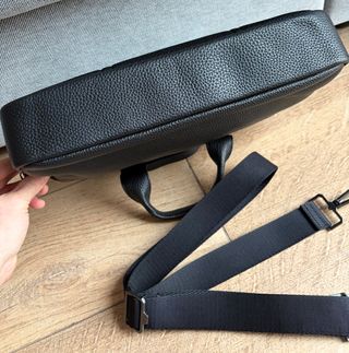 Maletín y Bandolera Lacoste Negro