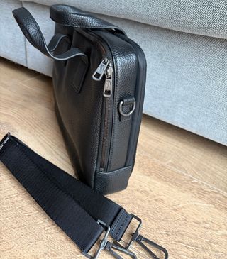 Maletín y Bandolera Lacoste Negro