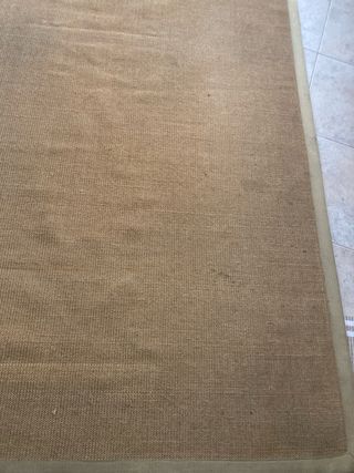 Tappeto in rafia naturale